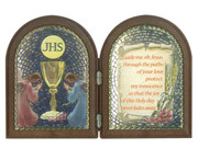 Communion Gift Plastic Bi-fold Plaque (PL1110CO)