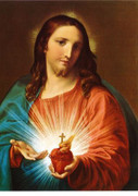 Poster Print: Sacred Heart of Jesus (PI10X801)