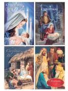 Christmas Cards: Religious: Pkt 16 (CDX9196)