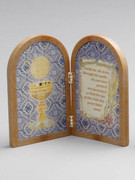 Communion Gift: Bi-fold Plastic Plaque (PL1111CO)