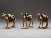 Set of 3 Camels 14cm (NST9483)