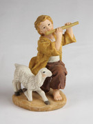 Shepherd with Flute, 11cm (NST9797)