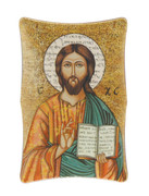 1269 Series Plastic Plaque: Christ the Teacher Icon (PL1269CT)