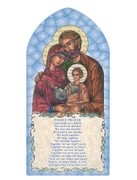 1268 Series Hanging Plaque: Holy Family (PL126804)