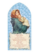 1268 Series Hanging Plaque: Hail Mary (PL126840)