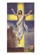 Easter Holycard: Jesus Risen (pk100)