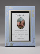Baby Gift: Baby Boy Message Frame