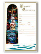 Certificates: Bapismal StainGlass
