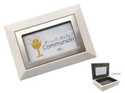 Communion Gift Brown Keepsake Box (PLC5122)