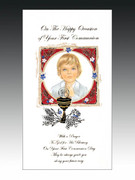 Communion Cards (each): Boy "On this Happy...