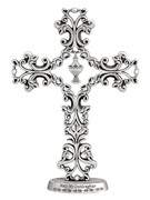 Filigree Standing Cross: Goddaughter Communion 