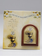Communion Set: Plaque & Certificate