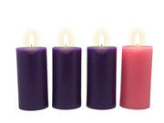 Advent Candle Set - 6" x 3" (CAV75150)