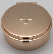 Pyx: Economical Gold/Gilt 40mm