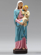 Indoor/Outdoor Statue: Mother & Child 40cm