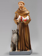 Indoor/Outdoor Statue: St Francis 30cm