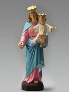 Indoor/Outdoor Statue: Our Lady Help Christians 30cm