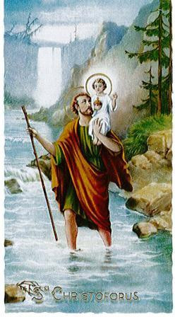 Tjp Holy Card St Christopher Motorists Prayer Ark Religious Supplies