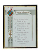 GOLD FRAME - HOUSE BLESSING