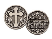 Pocket Token: With God (Mark10)