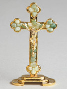 Gem Stone Cross: Aventurine (CR0007AV)