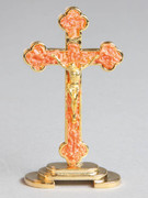 Gem Stone Cross: Quartz (CR0007QR)