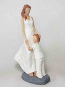 Family Series Statue: Mother & Son