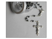 Communion Rosary: Hematite 6mm Bead (RX35035)