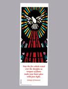 Bookmark: Confirmation Stain glass Window (BMF050)