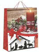 Christmas Gift Bag: RED (GBX99991)