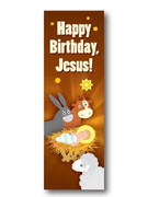 Christmas Bookmark: Happy Birthday Jesus(BMX9133)
