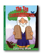 Childrens Colouring Book: Ten Commandments (Ages 4-7)