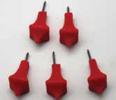 Easter Pascal Candle Nails: Red (CWNAILR)