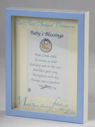 Baby Gift: Shadow Box Boy (PLB228B)