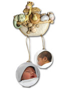 Noah's Ark Mobile Baby Frames (PL1529)