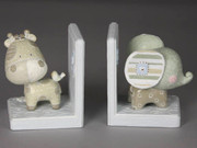 Baby Animals Book Ends Blue (PL2378)