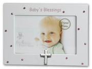 Baby Blessings Photo Frame Pink (PLB1633)