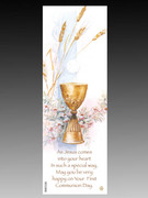 Bookmark: Communion Wheat & Chalice(BMC036)