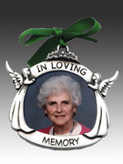 Christmas Ornament/frame, In Loving Memory (CO621)