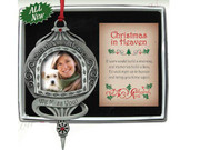 Christmas Ornament/frame, Christmas In Heaven