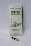 Taper Candle: 25cm White (CA250W)