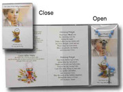 Communion Keepsake with Rosary Boy(each)(CDC4004)