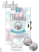 Card with Lucky Coin: Thanks (CDT4038)