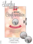 Card with Lucky Coin: Confirmation (CDT4031)