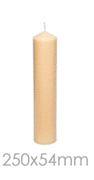 Church Candles 10" x 2" Beeswax blend(CA54250)
