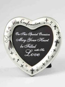 Confirmation Gift: Heart Shape Frame (PLF226)