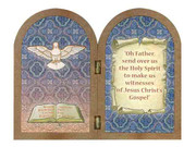 Confirmation Gift: Bi-Fold Plastic Plaque (PL1111F)