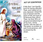 TJP Holy Card: Act of Contrition (TJP266B)