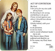 TJP Holy Card: Act of Contrition (TJP735A)
