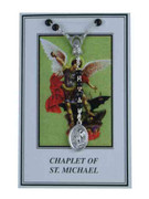 CHAPLET St Michael Black Coloured Beads (ROC19C)